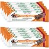 Equilibra Alimenti Proteici, Protein Pleasure, Barrette Proteiche Cocco & Dark Choco, Cacao & Nocciola, Low Sugar, High Protein, Senza Glutine, Senza Olio di Palma, 10 Barrette da 30 g
