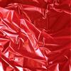 JOYDIVISION TELO COPRILETTO 180x220 IN "simil latex" (pvc) rosso lenzuolo impermeabile