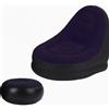 POLTRONA POUF GONFIABILE CON POGGIA PIEDI POMPA INCLUSA RELAX CASA