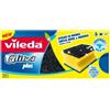 Vileda 3 pacchetti da 3 pezzi totale 9 spugnette abrasive Vileda Glitzi Plus