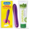 Durex Vibratore Durex Pure Fantasy Play Intense Stimolatore + Gel Cobeco Natural 125ml