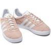 adidas Scarpe Adidas Originals Gazelle Donna Ragazza Sneakers Classic Rosa Bianco Pink