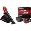 Einhell aspirafoglie VENTURRO 18/210 Power X-Change + Einhell 4512042 Starter Kit 4,0 Ah con batteria e caricabatterie Power X-Change, Li-Ion, 18 V, Tempo di ricarica 75 minuti