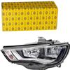 HELLA 1LJ 010 740-101 Alogeno/FF-Faro principale - per es. Audi A3 (8V1, 8VK) - ECE - per veicolo circolazione Sx - Dx