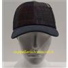 Made in Italy CAPPELLO BERRETTO BASEBALL INVERNALE VISIERA PATCHWORK BLU MADE IN ITALY mis. 61