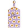 Legami - Etichetta Bagaglio, Luggage Tag per Valigia, Accessorio per Viaggio Aereo Crociera Treno, Tag del Bagaglio per Proteggi Dati in Pelle PU e Microfibra, Daisy