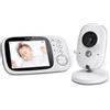 GHB Baby Monitor 3.2'' Display 2,4 GHz Baby Monitor Video e Audio Visione Notturna