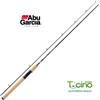 Abu Garcia CANNA DA PESCA ABU GARCIA DEVIL SPIN IN CARBONIO TROTA LUCCIO SPINNING