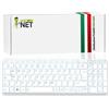 New Net Tastiera ITALIANA compatibile con Toshiba Satellite L50-B-2EV L55T-B Bianca