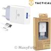 TACTICAL CARICABATTERIE ORIGINAL 18W USB CARICATORE CAVO PER APPLE WHITE 791C10A