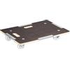 WAGNER Carrello da trasporto MM 1381 I 63 x 43 cm - formato Euro I ideale per contenitori pesanti impilabili I portata 250 kg I maniglie Ergo I superficie antiscivolo - 20138101