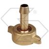 SABART RACCORDO PORTAGOMMA CON GIRELLO DIAMETRO 10 IN OTTONE PURO SABART CODICE A01261