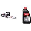 Oregon Cs1400, Motosega Elettrica Da 2400 W, Potente Sega Elettrica Con Catena Controlcut E Barra Guida Da 40 Cm (603349) & Olio Lubrificante Per Catena E Barra Di Guida Da Motosega, 1 L