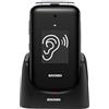 Brondi Amico Supervoice 7,11 cm (2.8") Nero Telefono per anziani