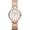 Fossil Orologio Donna Fossil Virginia Solo Tempo Acciaio Oro Rosa ES3284 NUOVO E ORI...