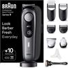 BRAUN BEARD TRIMMER BT9420 REGOLABARBA 40 LUNGHEZZE AUTONOMIA 180 MINUTI