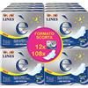 Lines È Notte con Ali: 108 assorbenti ipoallergenici in Lactifless per flussi intensi. Protezione completa e comfort per tutta la notte. Il Lines più flessibile con Odor Protection, pacco scorta.