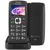 Easyfone Prime-A6 Telefono Cellulare per Anziani 4G con Tasti Grandi, (s6k)