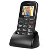 ELLENNE Artfone CS182 Telefono Cellulare per Anziani con Tasti Grandi | Base di (e9c)