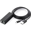 Per Fire TV Stick Chromecast Ethernet LAN USB Adattatore Micro USB a RJ45