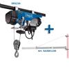 SCHEPPACH PARANCO MONTACARICHI ELETTRICO ARGANO 250 KG SCHEPPACH HRS250 + BRACCIO BANDIERA