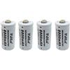 multimarche 2/4/8 pezzi Batteria ricaricabile con caricabatterie 16340 8800mAh CR123A 3.7V