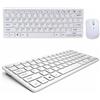 KIT MOUSE E TASTIERA WIRELESS MINI PER PC COMPUTER WIFI KEYBOARD NO FILO