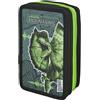 Scooli - Astuccio Scolastico Tripledecker Jurassic World - Grande Astuccio Scolastico con matite di Alta qualità - Pratico e Funzionale - a Partire dai 6 Anni