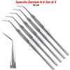 Medspo Specillo Dentale Igiene Fig 6 Sonda Explorer Strumenti Pulizia Dentista Restauri