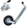 Dck Group Supporto + Ruota Ruotino Sollevamento Carrello Appendice Rimorchio Roulotte Regi
