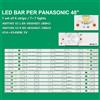 BARRE LED BX-48S04E01-2BBH2-0-Q-47V-0577 PER Panasonic TX-48AXW634 480TV06