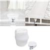 Bed Bridge Twin To King Converter Kit Ampia Estensione Del Materasso Joiner - 30