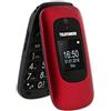TELEFUNKEN Telefono Cellulare TM 250 Rosso (E0a)