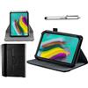 Navitech Black Case And Stylus For Samsung Galaxy Tab A9 (8.7", LTE) Tablet