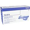 Brother TN-2010 Toner Originale Capacità Standard, fino a 1000 Pagine, per Stampanti HL2130, HL2132, HL2135W, DCP7055, DCP7055W, DCP7057, Nero