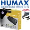 Humax Ricevitore digitale terrestre T2 Humax DIGIMAX SCART HD 2021T2 con OMAGGI