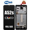 SAMSUNG Galaxy A52S SM-A528 5G Display FULL SIZE OLED Touch Schermo LCD Bianco