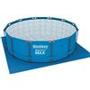 Bestway Telo base tappeto per piscina fuoriterra autopotante 396x396 cm 58002