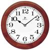 LOWELL Justaminute wall/table clock Parete Quartz clock Cerchio Legno - 21034N