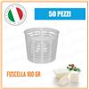 Dck Group 50 PEZZI Fuscella Forma Formetta Monoporzione 100 GR Ricotta Formaggio Fresco