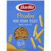 Barilla Pasta Mini Penne Rig Piccolini,Pasta Corta di Semola di Grano Duro,500gr