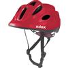 Nilox Casco Bici per Ragazzi con luce LED Rosso -CK168057