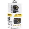 Midland Videocamera Action CAM H5 Pro Nera e Giallo C1515, Nero - NUOVO