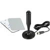 LAMPA ANTENNA TV RICEZIONE DIGITALE BASE MAGNETICA PER AUTO CAMION CAMPER CAVO SEGNALE