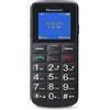 Panasonic Telefono Cellulare per Anziani Tasto SOS Bluetooth Nero KX-TU110EX