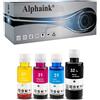 ALPHAINK 4 Ricariche Compatibili per HP 31 32XL per Smart-Tank Plus 455 555 570 655 510