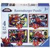 Ravensburger Italy Ravensburger Puzzle, Ultimate Spider-Man, 4 Puzzle in a Box, 12-16-20-24 (s2p)