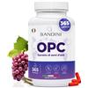 Bandini® OPC 365 Capsule | Semi d'Uva Europea con Vitamina C, Antiossidante
