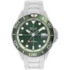 Stroili Orologio Uomo STROILI MALIBU 1688937 Bracciale Acciaio Verde Sub 200mt