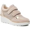 GEOX SCARPE SNEAKERS ZEPPA DONNA GEOX ILDE D25RAB 01422 PELLE BEIGE ORIGINALE PE 2023